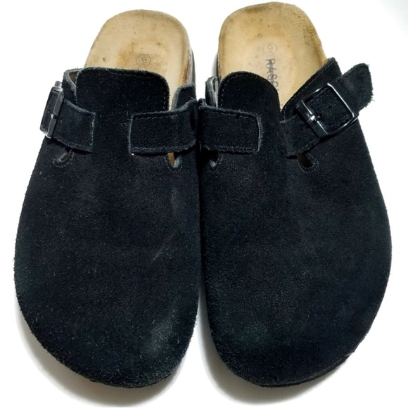 Real suede Boston clogs - Picture 1 of 8